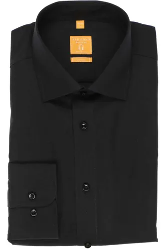 Redmond Modern Fit Overhemd ML6 (vanaf 68 CM) zwart