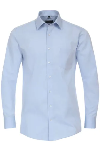 Redmond Regular Fit Overhemd lichtblauw, Effen