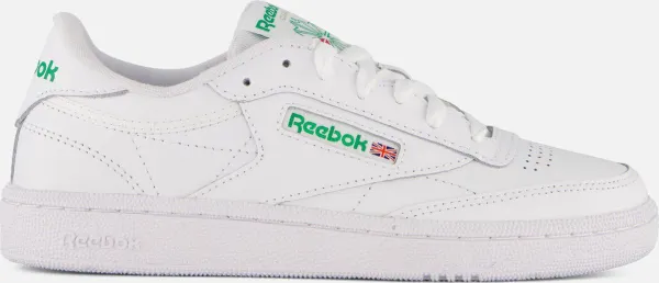 Reebok CLUB C 85 Dames Sneakers - Wit/Groen