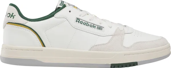 Reebok PHASE COURT - Heren Sneakers - Wit/Groen