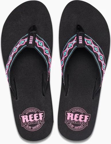 Reef Sandy Hi Dames Slippers - Zwart