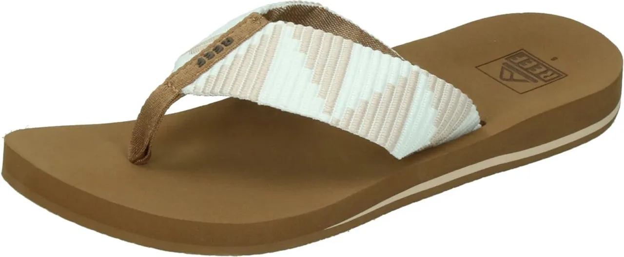 Reef Spring Wovensand Dames Slippers - Zand