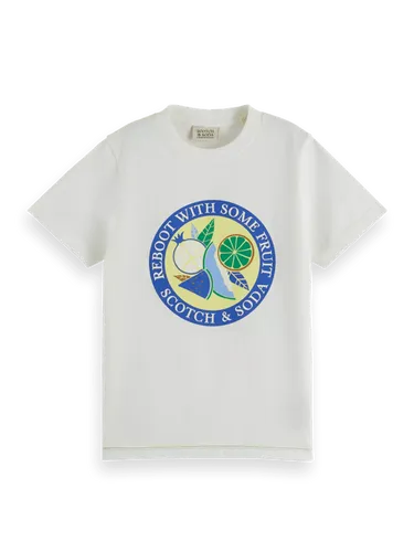 Regular fit artwork T-shirt - Maat 8 - Multicolor - Jongen - T-shirt - Scotch & Soda