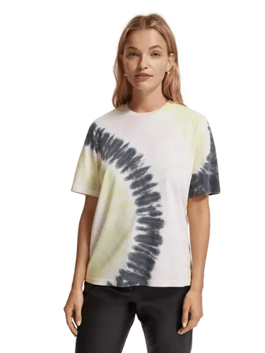 Relaxed fit tie-dye T-shirt - Maat XS - Multicolor - Vrouw - T-shirt - Scotch & Soda