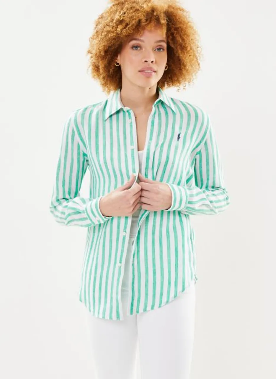 Relaxed-Long Sleeve-Button Front Shirt by Polo Ralph Lauren