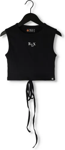 Rellix Cropped Singlet Rellix Tops & T-shirts Meisjes - Shirt - Zwart