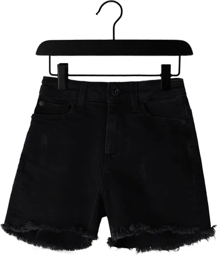 RELLIX Meisjes Jeans High Waist Denim Short - Zwart