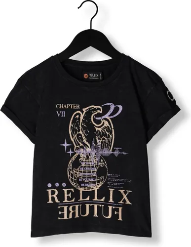 Rellix T-shirt Ss Rellix Tops & T-shirts Meisjes - Shirt - Zwart