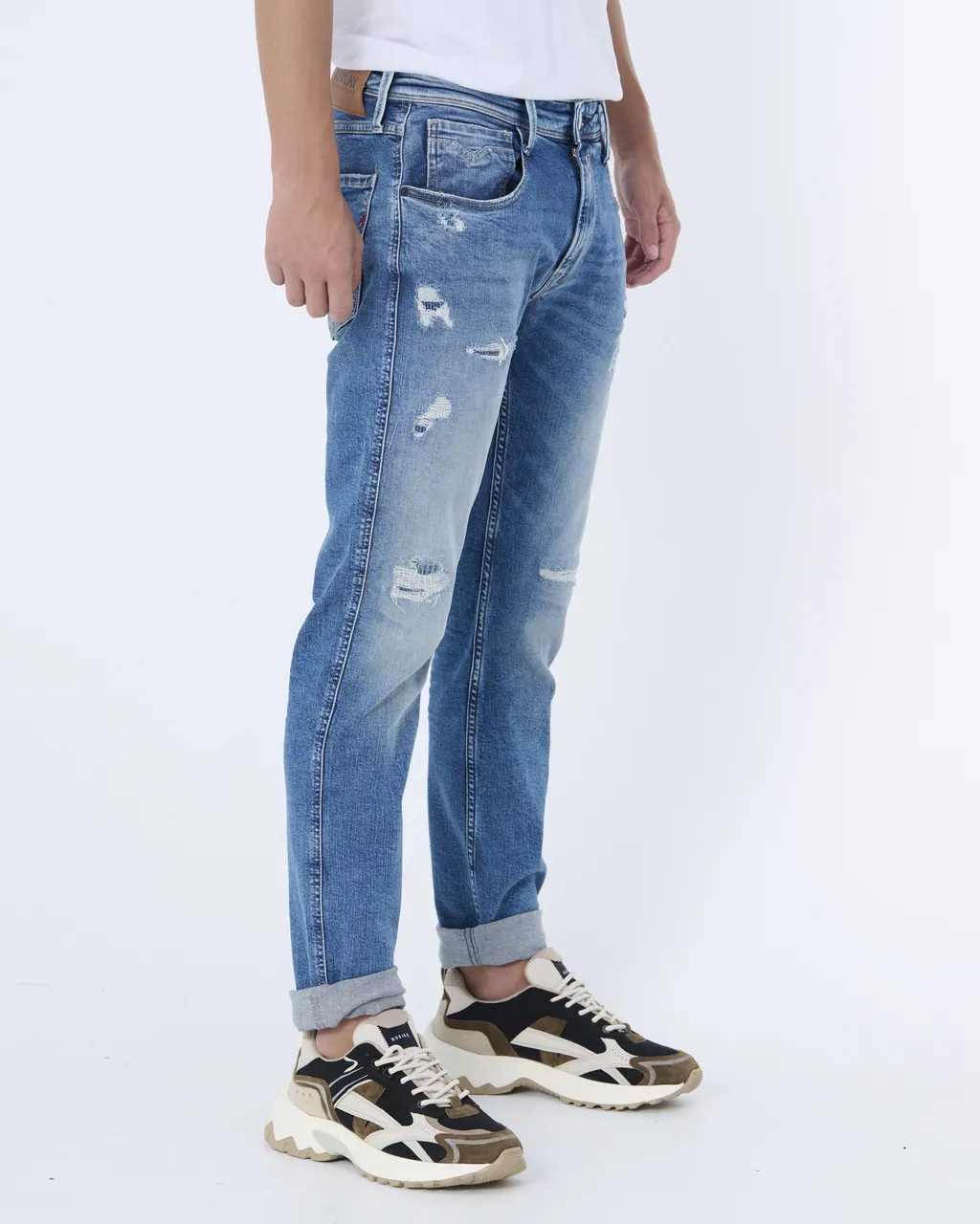 Replay Aged anbass jeans