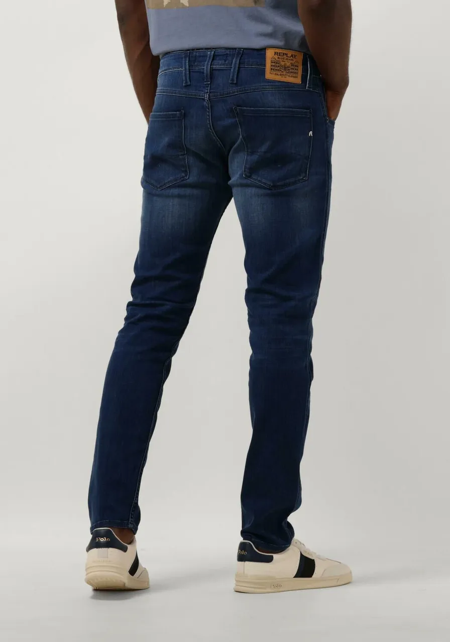 REPLAY Heren Jeans Anbass Pants - Blauw