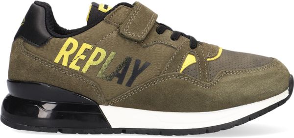Replay Lage sneakers Coulby Groen