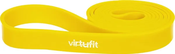 Resistance band - VirtuFit Weerstandsband Pro - Fitness Elastiek - Medium (24 mm) - Geel