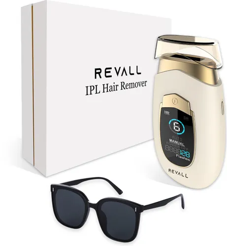 REVALL® IPL Ontharingsapparaat - Lichtontharing - Laser - Pijnloos - Incl. Beschermbril - Premium