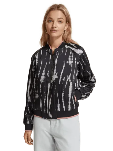 Reversible printed bomber - Maat XS - Multicolor - Vrouw - Jas - Scotch & Soda