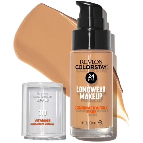 Revlon ColorStay Make-Up Foundation for Combination/Oily Skin (Various Shades) - Warm Golden