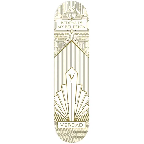 Riding Is My Religion 8.125" Skateboard Deck - 8.125"
