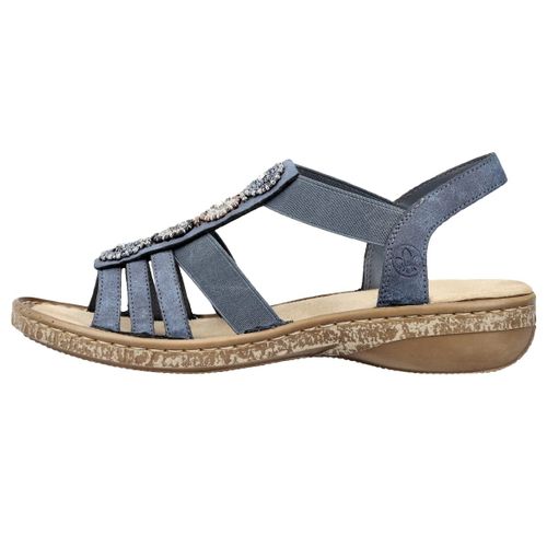 Rieker dames 608g9-45 sandalen