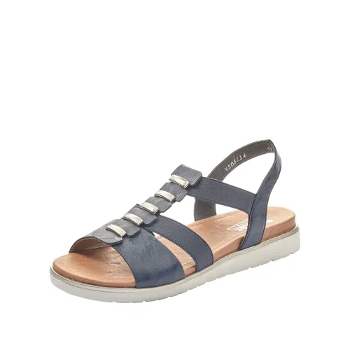 Rieker Dames voorjaar/zomer V5051 T-gesp sandalen
