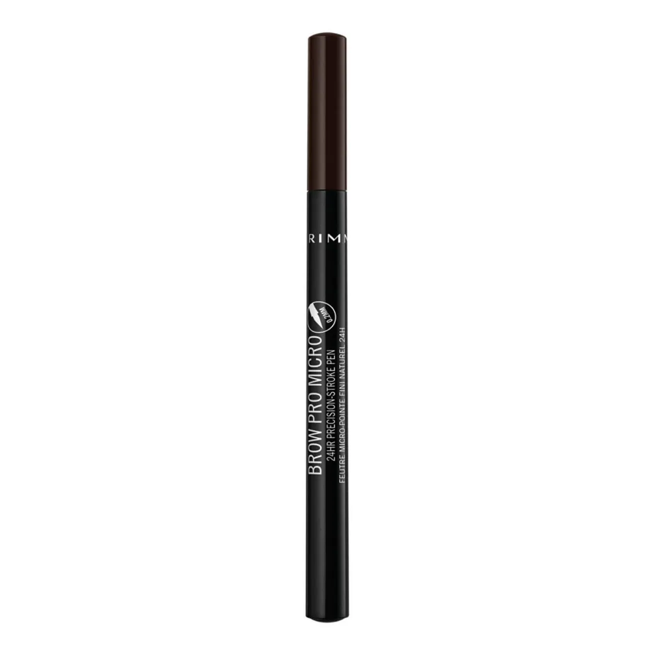 Rimmel Brow Pro Micro 24HR Precision-Stroke Pen 1ml (Various Shades) - 004 Dark Brown