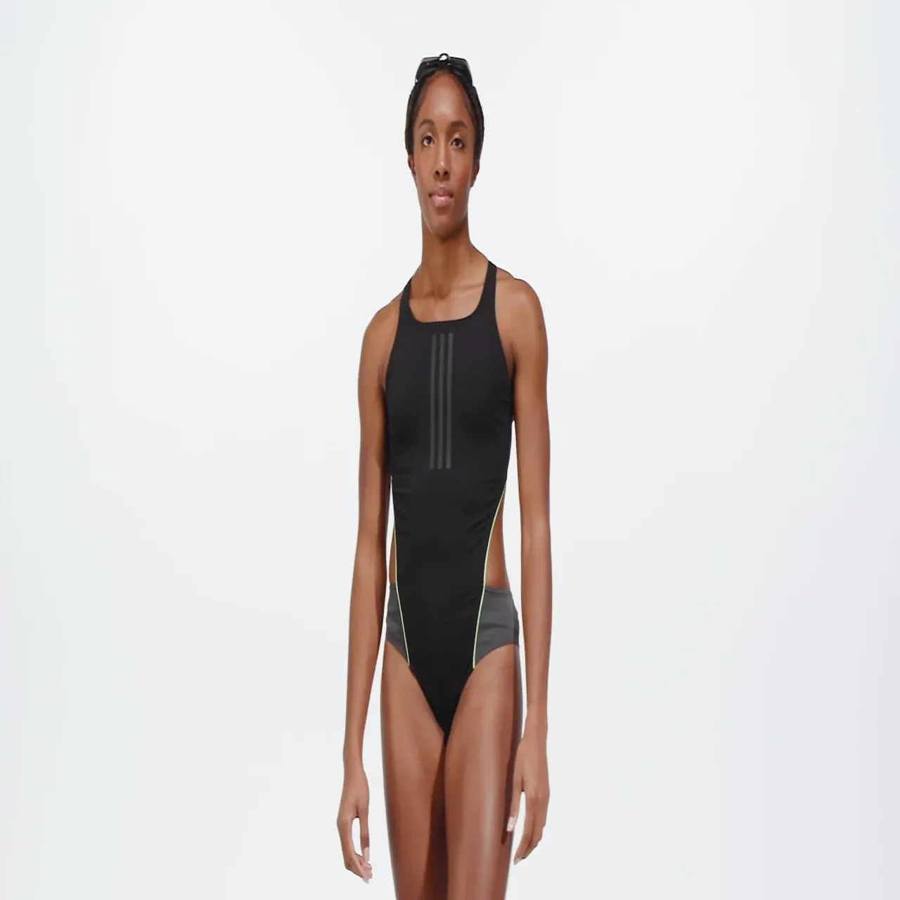 Ripstream 3-Stripes Y-Back Swimsuit
