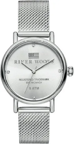 River Woods Arkansas RW340036 Horloge - Staal - Zilverkleurig - Ø 34 mm