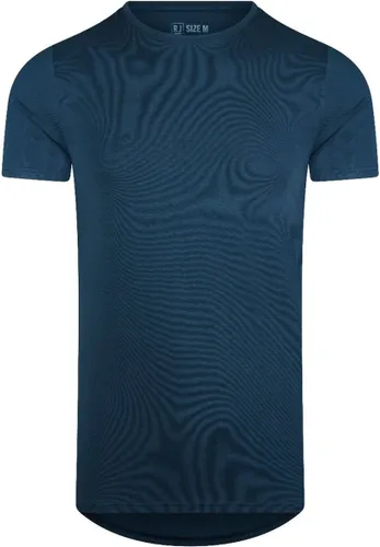 RJ Bodywear Good Life Lisbon T-shirt (2-pack) - heren T-shirt met O-hals - donkerblauw