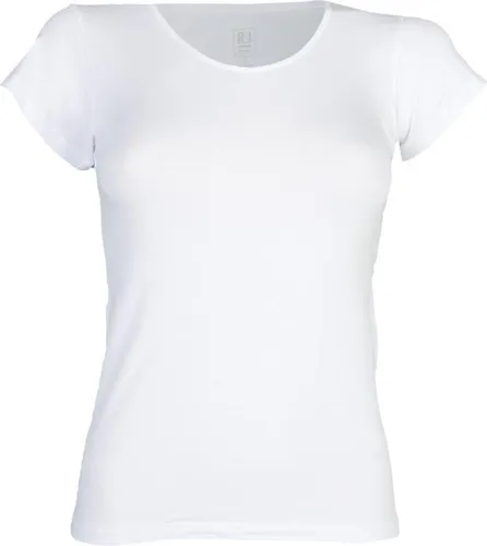 RJ Bodywear - V-hals T-Shirt Wit - L