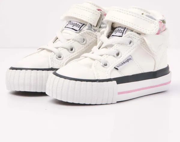 ROCO Baby meisjes sneakers hoog - Wit