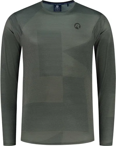 Rogelli ADVNTR Core MTB Shirt Heren - Lange Mouwen - Groen / Zwart