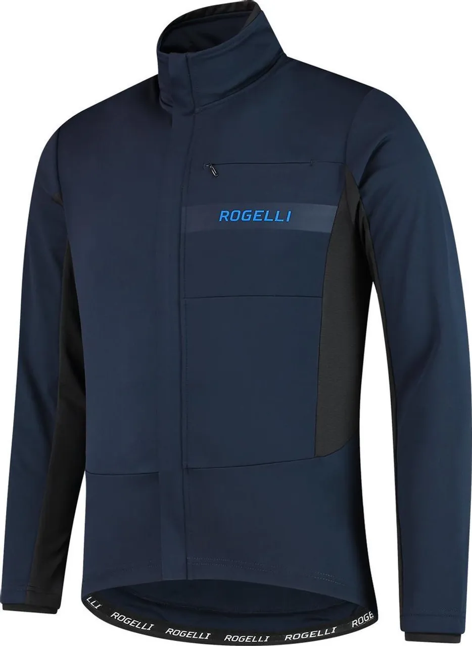 Rogelli Barrier Fietsjack Winter - Fietskleding voor Heren - Blauw