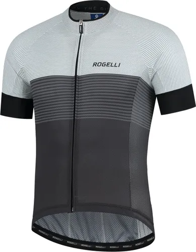 Rogelli Boost Fietsshirt - Korte Mouwen - Heren - Zwart, Wit