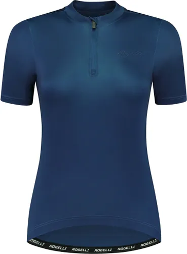 Rogelli Core Fietsshirt Dames - Korte Mouwen - Wielrenshirt - Donkerblauw