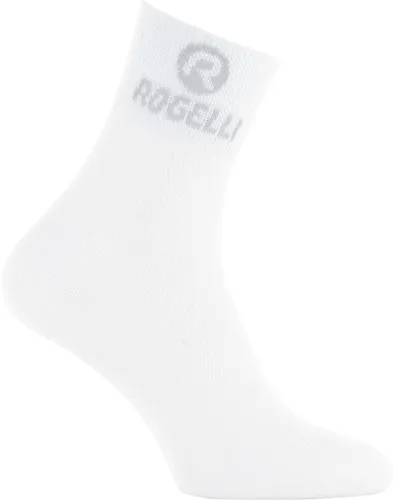 Rogelli Everyday Fietssokken - Unisex - Wit