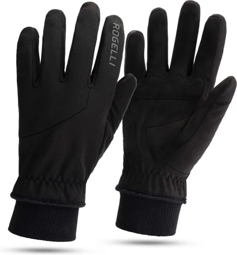 Rogelli Nimbus Fietshandschoenen Winter - Winterhandschoenen Heren - Zwart - Maat XL