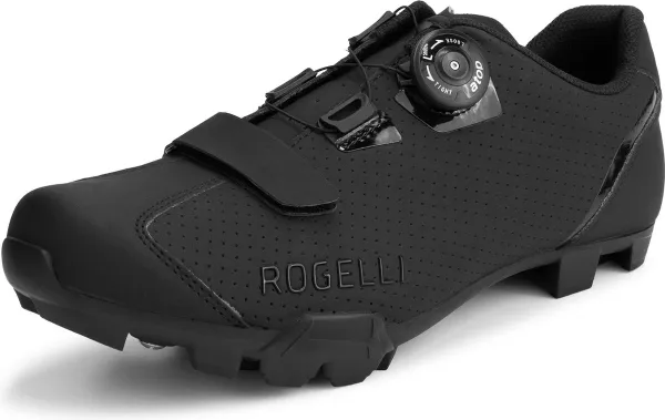 Rogelli R-400x MTB Schoenen Heren en Dames - Fietsschoenen Mountainbike - Zwart