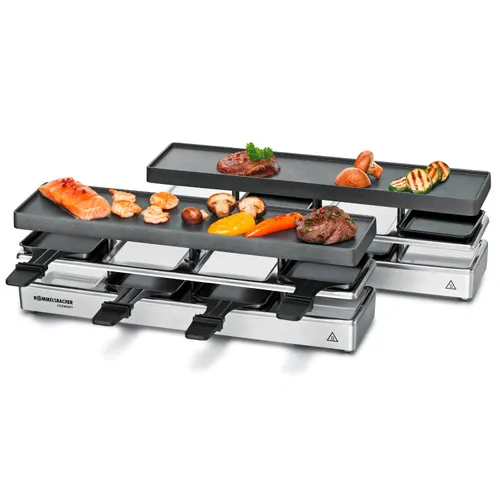 ROMMELSBACHER RC 1600 Raclette-Grill Fun voor 4 + 4