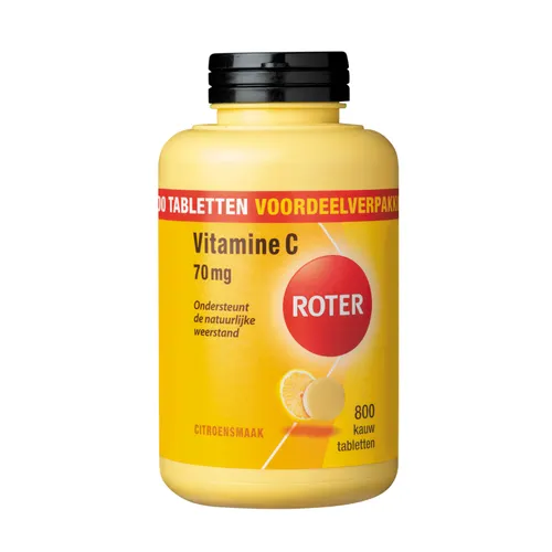 Roter Vitamine C 70mg Kauwtabletten