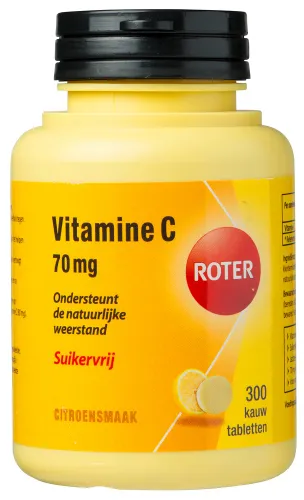 Roter Vitamine C 70mg Suikervrij Tabletten