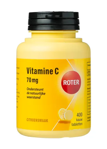 Roter Vitamine C Tabletten Citroensmaak