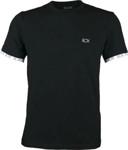 Rox - Heren T-shirt Collin - Zwart - Slim