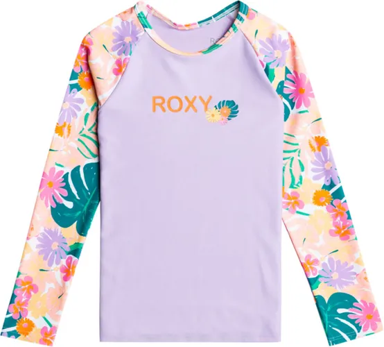 Roxy - UV Rashguard voor meisjes - Paradisiac Island - Lange mouw - UPF50 - Mint Tropical Trails