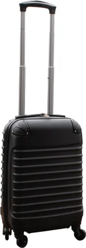 Royalty Rolls handbagage koffer met wielen 27 liter - lichtgewicht - cijferslot - zwart