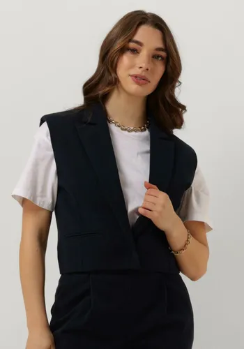 RUBY TUESDAY Dames Blazers Relin Cropped Waistcoat - Donkerblauw
