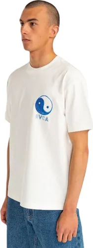 Rvca Balance Boys Short Sleeve T-shirt - Salt