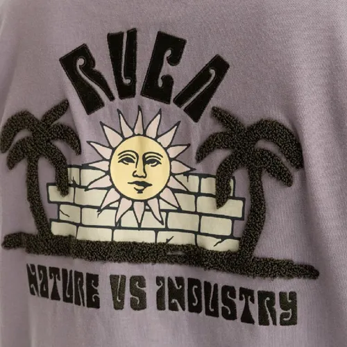 Rvca Sun Trap Short Sleeve T-shirt - Gray Ridge