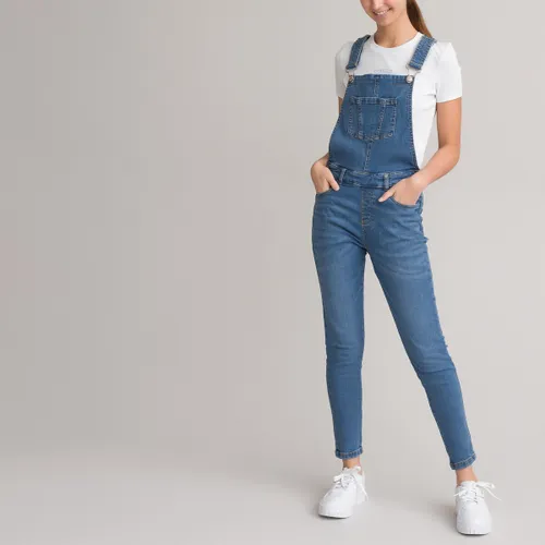 Salopette in jeans, skinny model