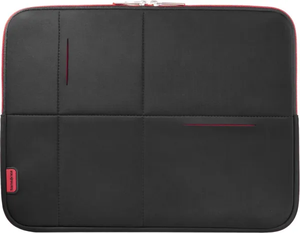 Samsonite Airglow - Laptop Sleeve / 15,6 inch / Zwart/Rood