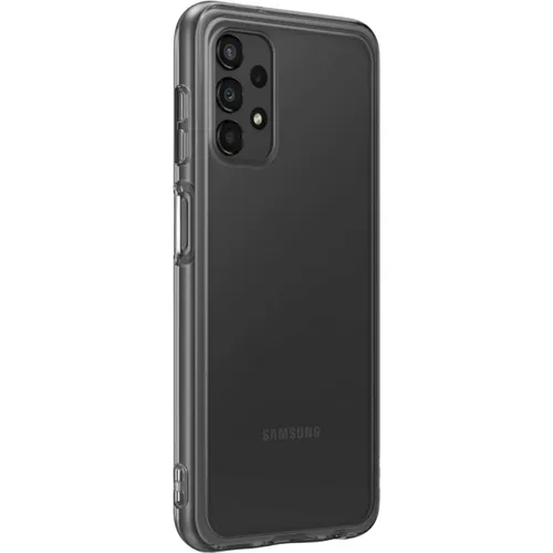 Samsung A13 zwarte transparante softcover