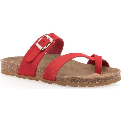Sandalen Miss Boho sandalen / blootsvoets vrouw rood