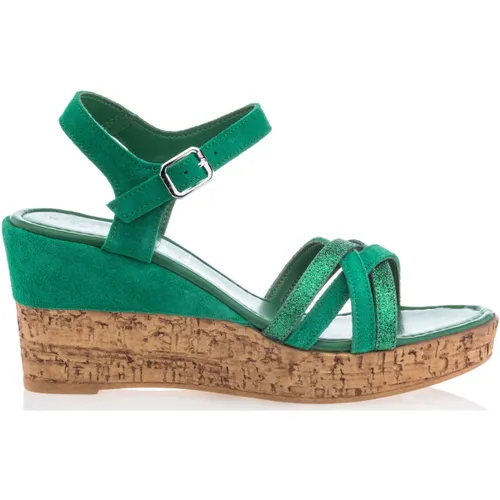 Sandalen Stella Pampa sandalen / blootsvoets vrouw groen